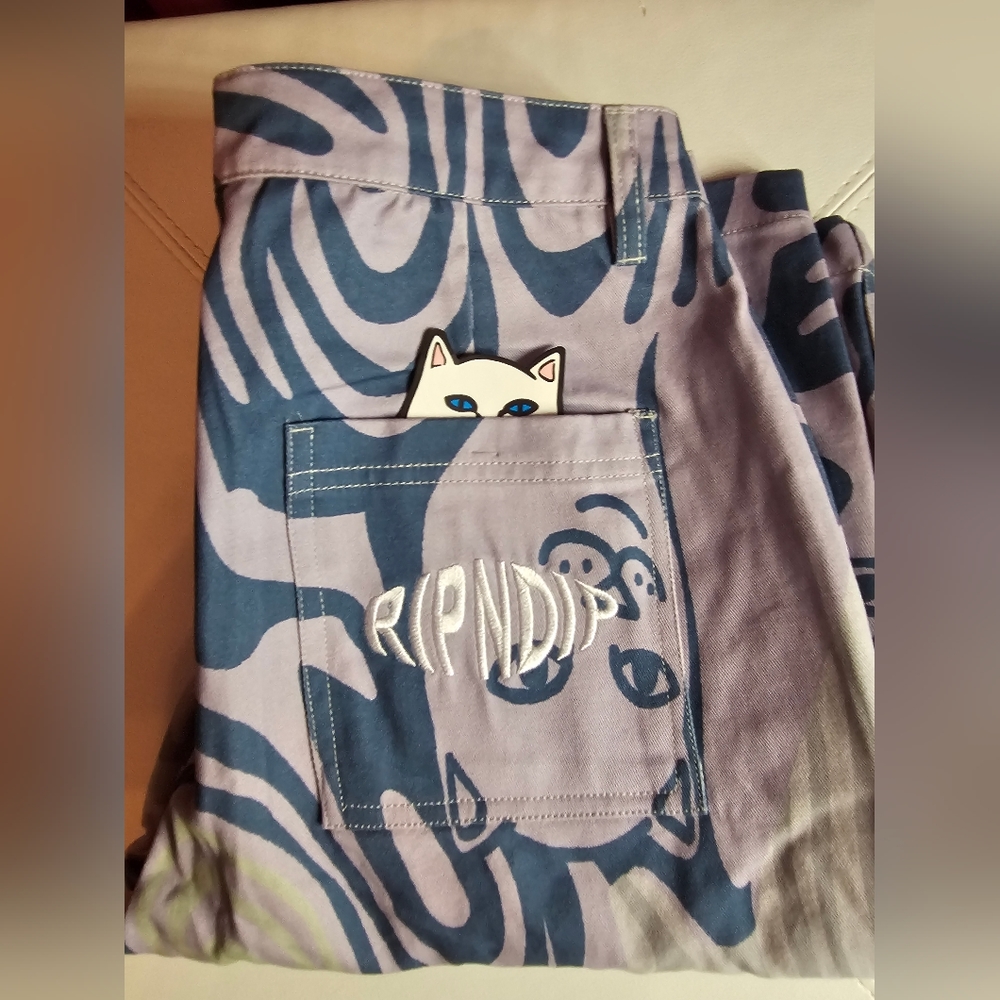 Ripndip Psychedelic Jeans Size 32 NWT from Dolls Kill